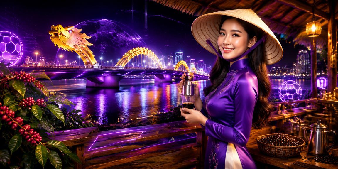 Người dùng Đà Nẵng xem thông tin betting trên điện thoại với nón lá